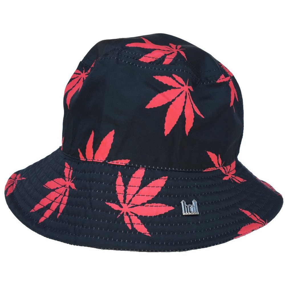 Headchange Hella 420 Bucket Hat Sweet Leaf Red